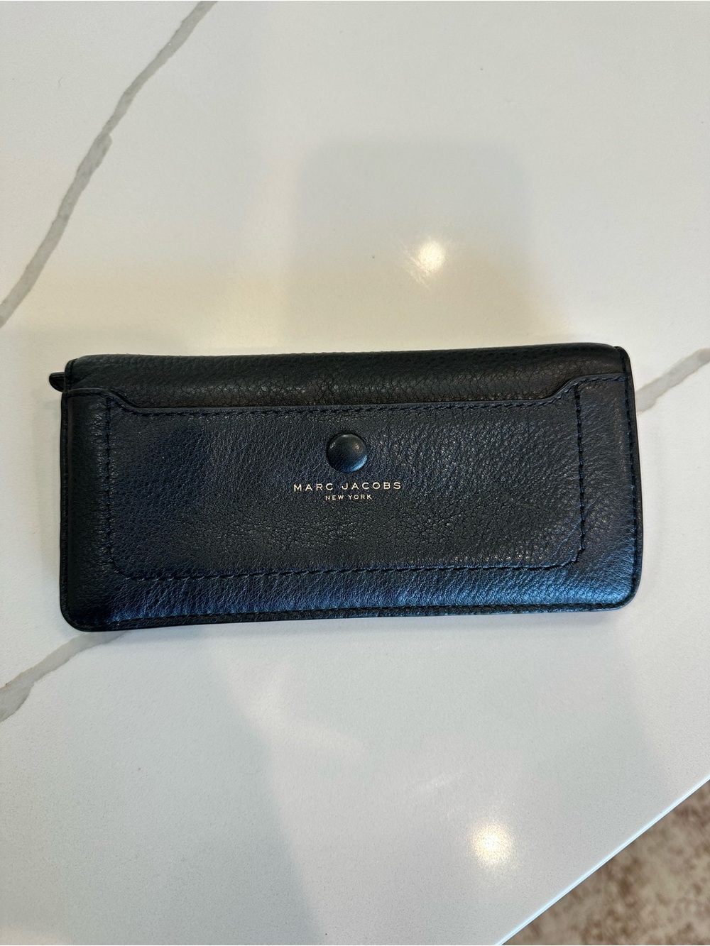 Marc Jacobs Black Leather Wallet